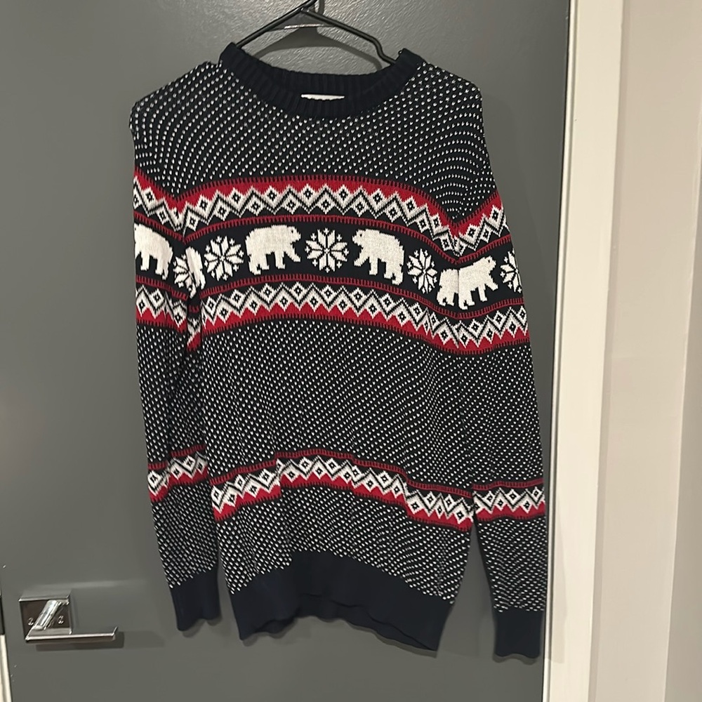 Polar Bear Holiday Sweater